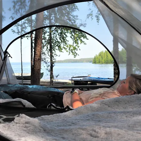 Lüks kamp alanı Levonmajat Joensuu